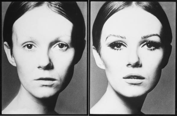 Peter Knapp, Nicole de Lamargé, Paris, 1965. « Avant-Après », Elle n° 1056, 17 mars 1966